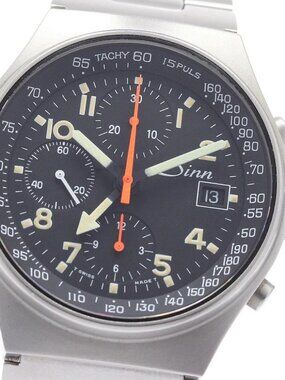 Sinn 144 GMT 322 Chronograph Date black Dial Automatic Men's Watch_943081